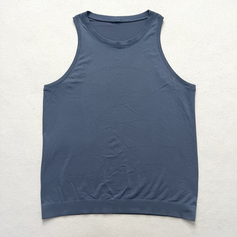 Lululemon Women Oasis Blue Swiftly Breeze Relaxed Fit Tank Sleeveless Top 8